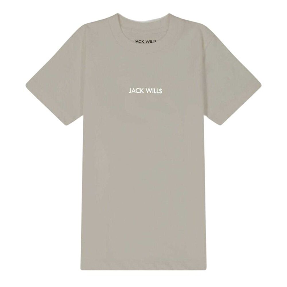 Jack Wills Childrens/Kids Back Print Regular T-Shirt / Willow